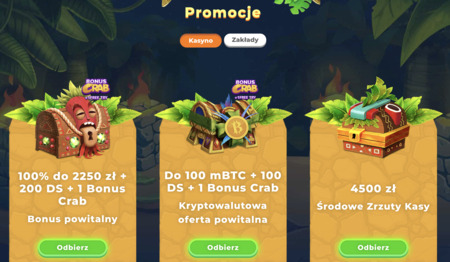 Bonusy w kasynie internetowym Wazamba