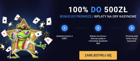 Bonusy w kasynie online 20Bet