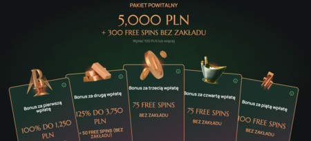 Pakiet powitalny na start w Ritzo