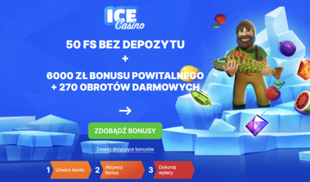 Promocja dla nowych graczy Ice